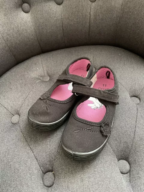 Next sales girls plimsolls