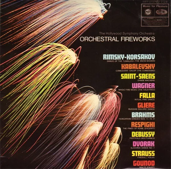 Hollywood Symphony Orchestra - Orchestral Fireworks (LP)