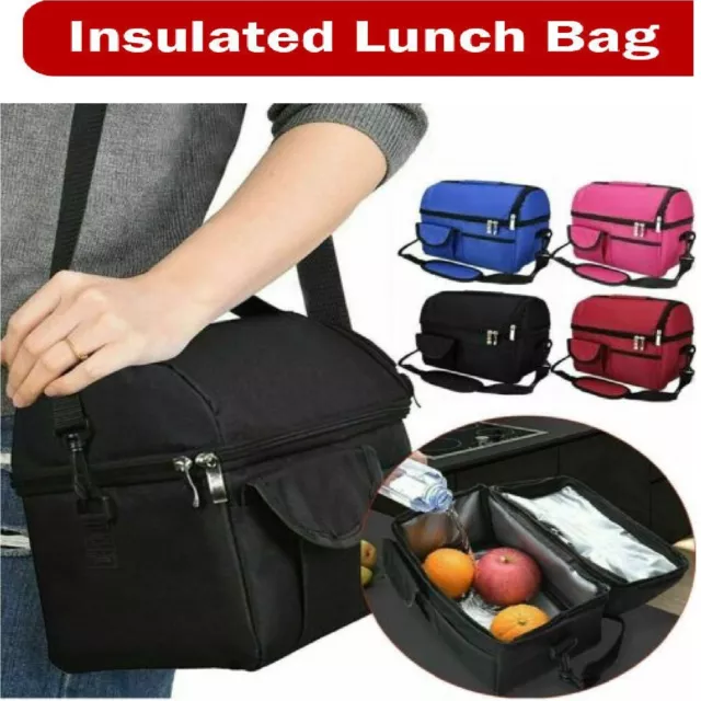 Insulated Lunch Bag Men Women Cooler Bag Lunch Bag for Adults Meal Prep Bag AUS