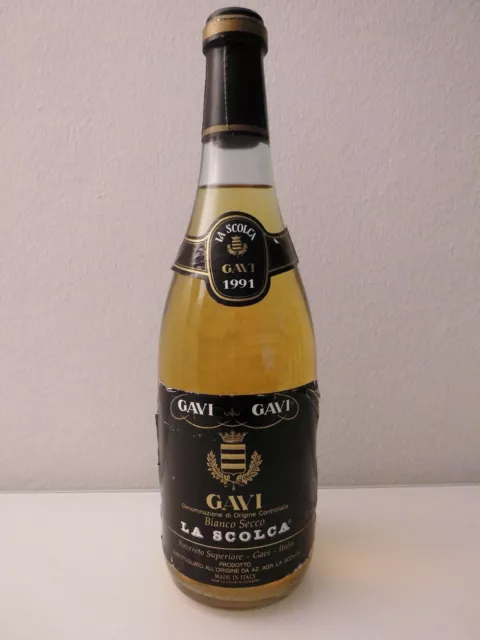 La Scolca Gavi di Gavi Etichetta Nera 0,75 l Jahrgang 1991