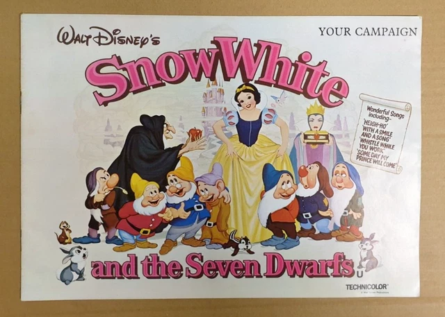 SNOW WHITE AND the Seven Dwarfs Your Campaign Disney Advertising Guide ...