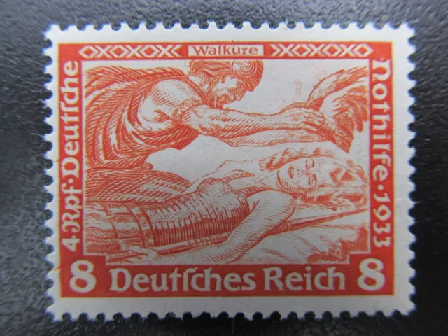 DR Nr. 503B, 1933, Nothilfe, postfrisch, BPP geprüft, Mi 25€ *KD340*