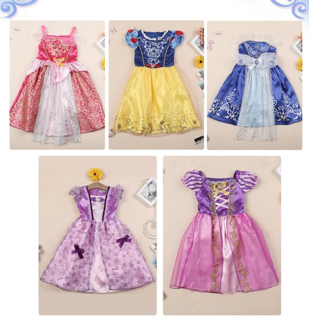 Disney Principessa Bella Cenerentola Vestito Ragazze Festa Costume Fantastico Regalo Cosplay