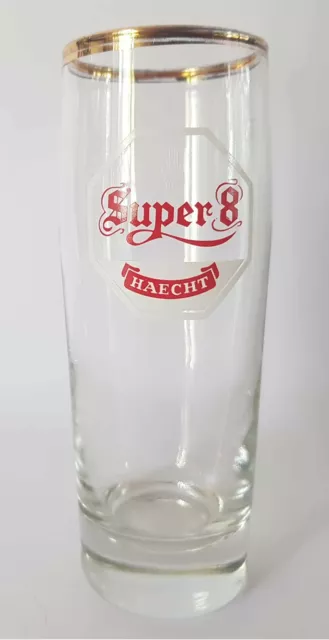 Glass With Beer Haachtsesteenweg Super 8 25 CL NOS 183