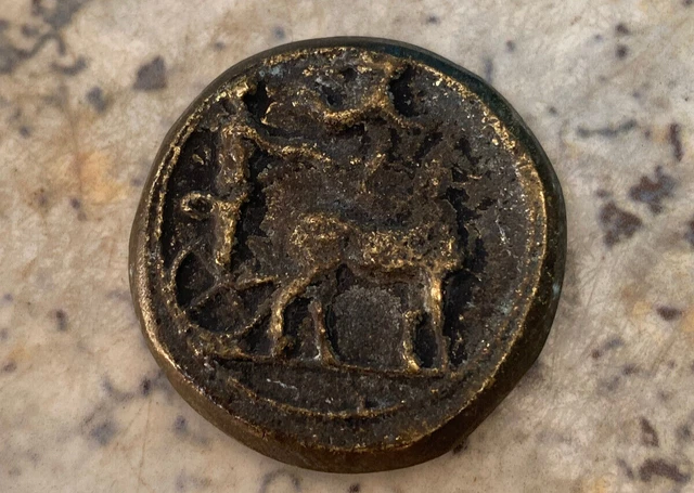 Extremely Rare Ancient Roman Silver Coins Tétradrachme Denarius Coin 100 Ad