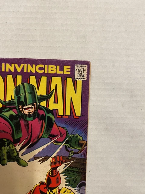 Invincible Iron Man #5 1St App Of Cerebrus 1968 Key Issue! 2