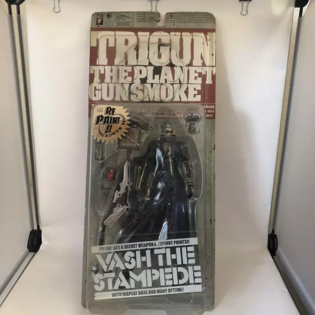 Trigun The Planet Gunsmoke Vash the Stampede Toytribe Black Repaint Kaiyodo New