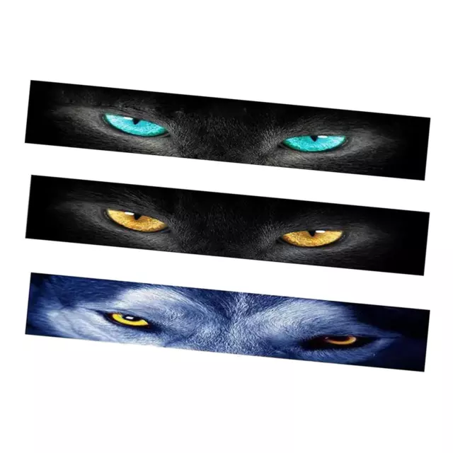 Creative Eyes Car Front Windshield Sticker Visor Sun Strip Décor décoratif