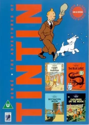 The Adventures of Tintin: Volume 1 DVD (2002) Tintin cert U 2 discs Great Value