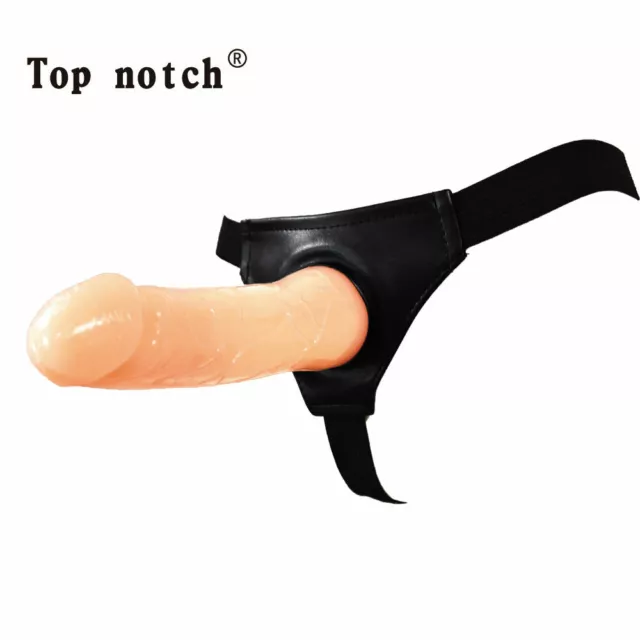 Strap on Arnés sexual arnes pene con interior hueco carne Top Notch ENVÍO 24 H