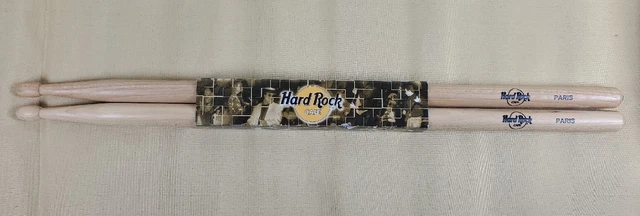 HARD ROCK CAFE Paris, France Souvenir Drumsticks