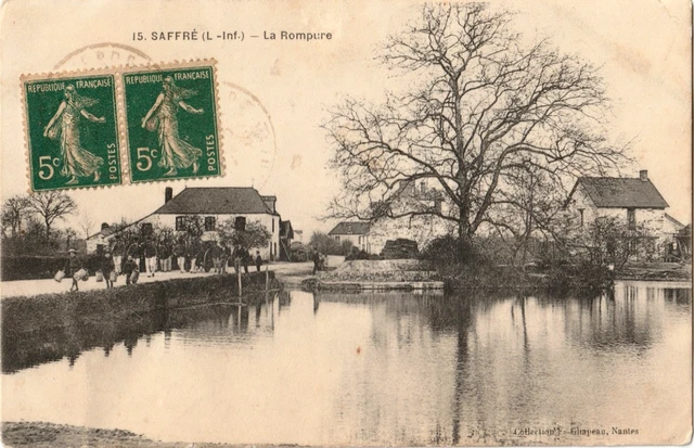 Carte Postale Ancienne CPA 44 Nantes – Montage Des Fours – Début 1900