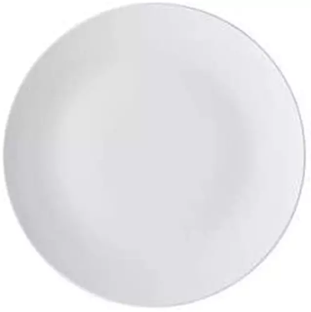 White Basics Coupe Entree Plate 23Cm