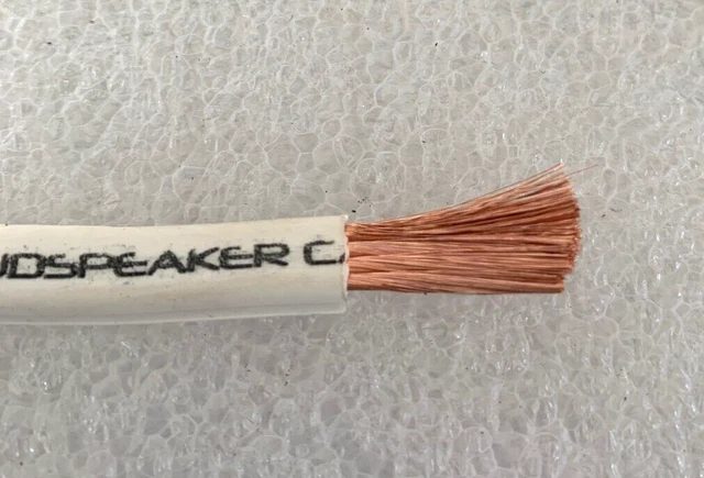 SPC-25 Cavo 2X2,5 Mm Bipolare Piattina Puro Rame Ofc Altoparlanti - Foto 5