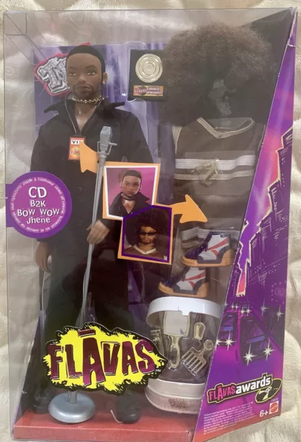 Flavas Awards Fashion Doll & Accessories Mattel  - Tre 2003  NRFB