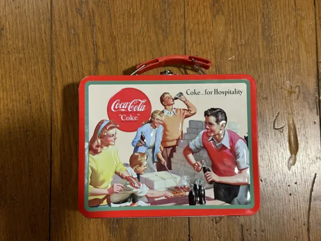 2010 Coca-Cola Lunch Box "Coke... For Hospitality" - Vintage Inspired