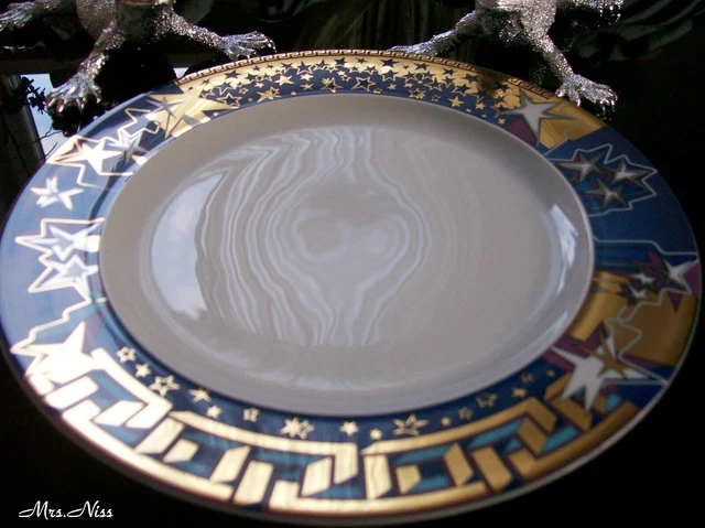 Rosenthal Versace Infinite Dreams Christmas 2015 Frühstücksteller 22 cm NEU&OVP