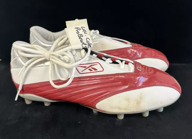 2004 Pro Bowl Laveranues Coles Wash. Redskins Game Used Reebok Football Cleats