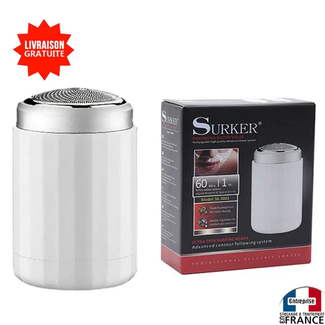Mini rasoir de voyage format de poche barbe corp rechargeable sans fil