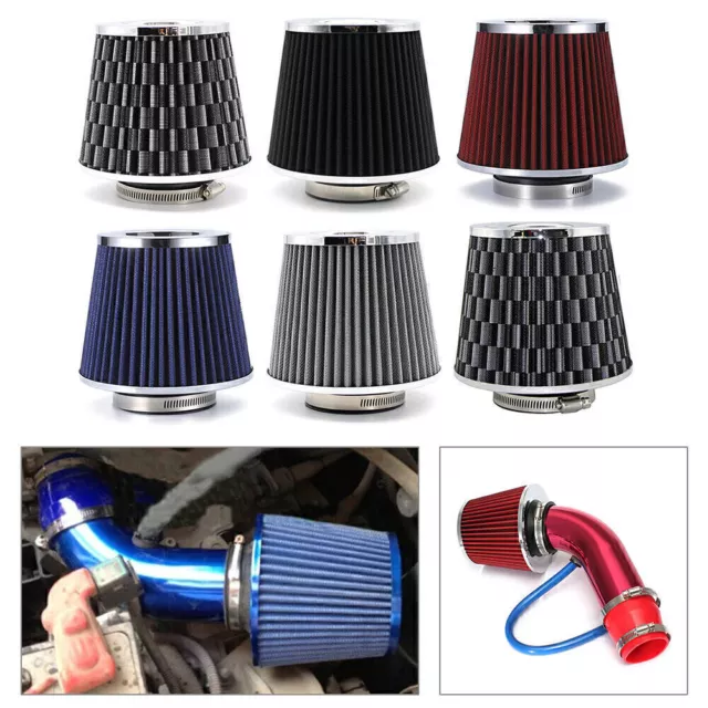 Car Accessories Cold Air Intake Filter Induction Kit Pipe Power Flow Hose System