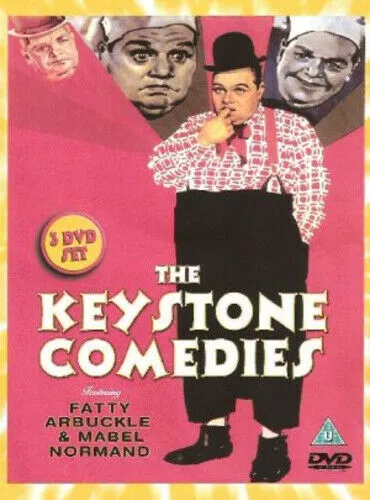 The Keystone Comedies Collection Roscoe Fatty Arbuckle 3 discs DVD Region 2