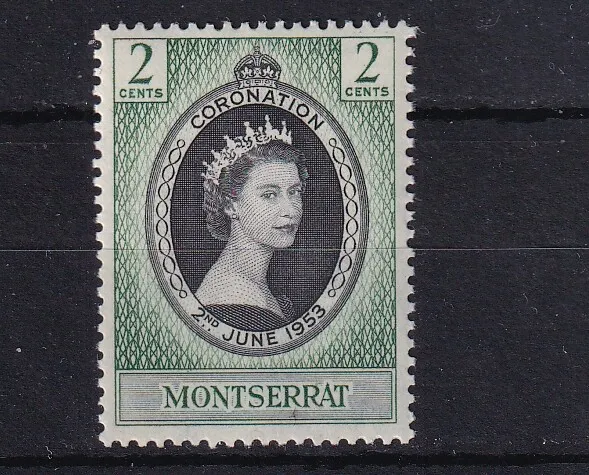 MONTSERRAT 1953 QEII Coronation LMM