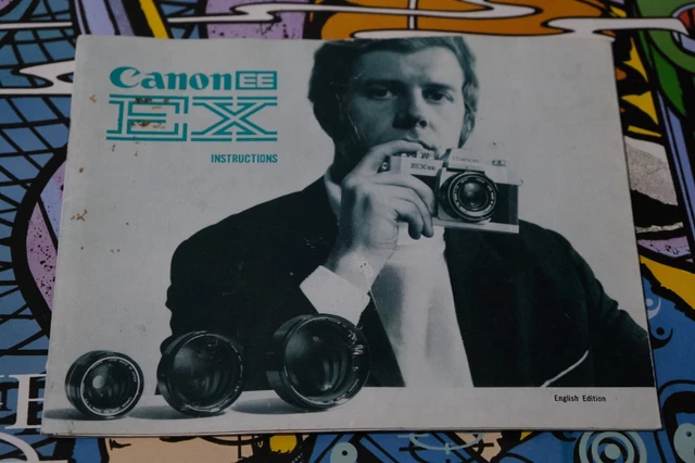 Original Canon EE EX Users instruction Manual