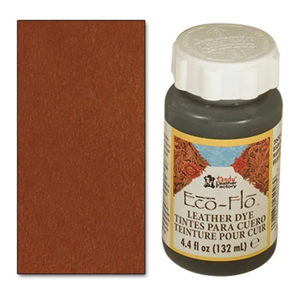 Eco-Flo Leather Dye 4.4 fl. oz. (132 ml) Canyon Tan - FREE SHIPPING!