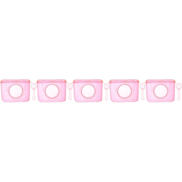 5x baño hámster arena baño hámster baño habitación para hámster mascota