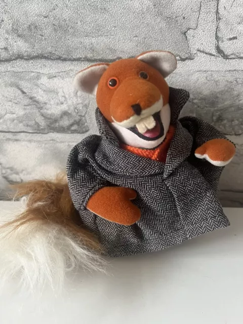 Vintage 2001 HASBRO ‘Basil Brush’ Soft Plush Toy (Approx 6") -Ltd Edition #13311