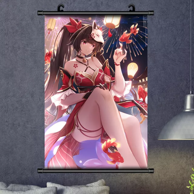 Honkai: Star Rail Sparkle Art Poster Cosplay Wall Scroll Roll Decor 60X90cm @1