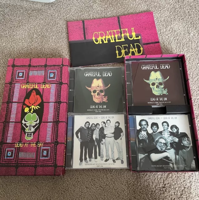 The Grateful Dead Collectors Box Set CDs Dead At The Bay