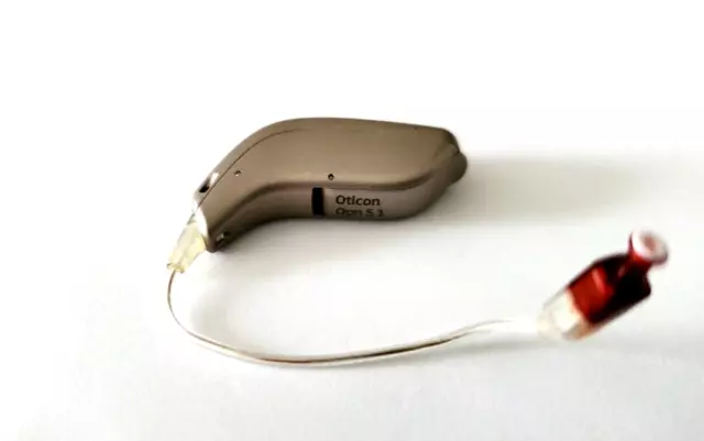 Single_ OPN S1 miniRITE  Digital hearing aid moderate to severe hearing loss.