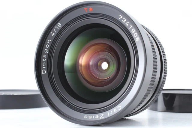 [N Mint] Contax Carl Zeiss Distagon T 18mm F/4 Mmj Mf Objektiv C/Y Von Japan