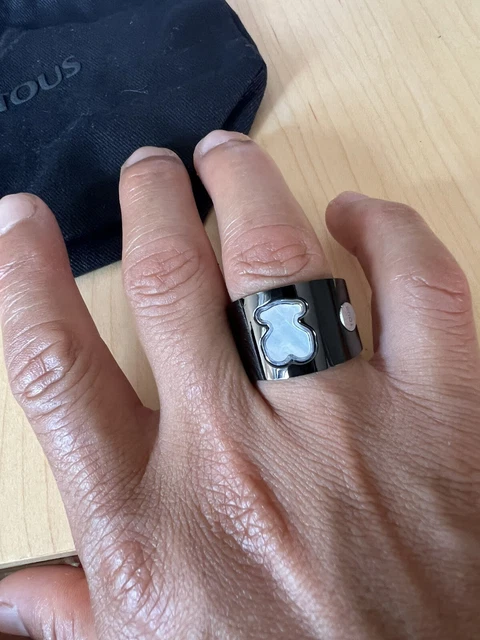Anillo tous nacar 2025 blanco