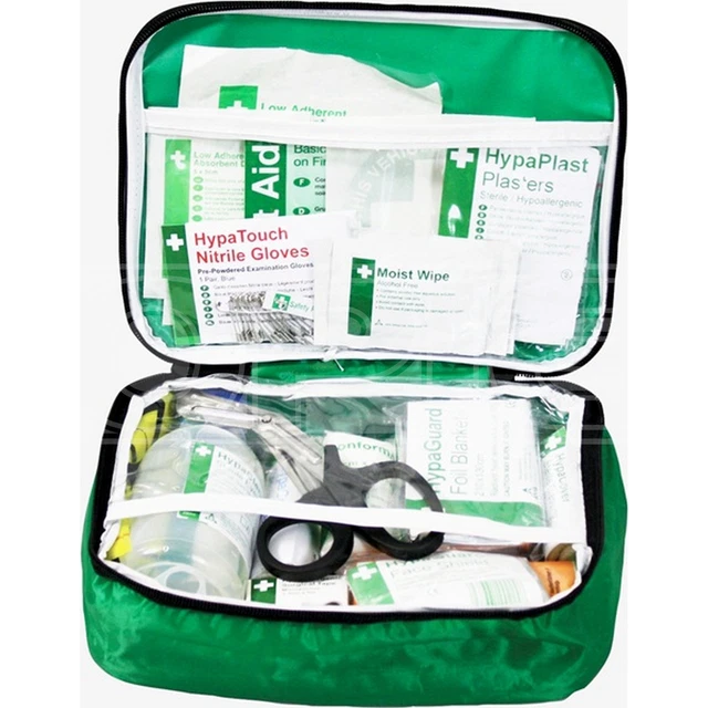 Kit pronto soccorso veicolo di sicurezza in custodia nylon (K3016VH)