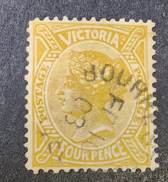 Victoria  1880-84  4d  Used  G3