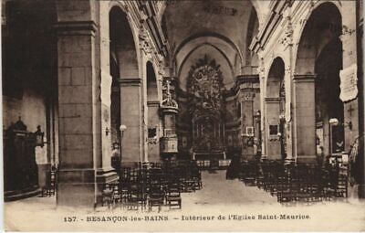 CPA Besancon interieur de l'eglise st maurice France (1098874)