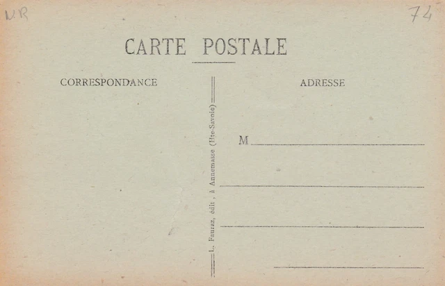 Carte Postale Ancienne EVIAN LES BAINS - Villa Juliette - 74 Haute-Savoie