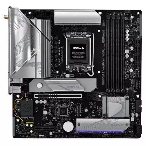 ASRock B860M-X – Scheda Madre Micro ATX Per Intel Core Ultra (LGA1851) – DDR5, PCIe 5.0, WiFi M.2, USB-C, HDMI/DP