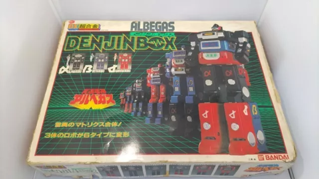 ALBEGAS GC-04 DENJIN BOX DX Chogokin Vintage Bandai Figurine / Japon Junk Objet