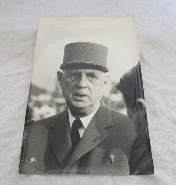 Ancienne Photo Militaire Portrait Général Lacapelle, Tirage Argentique France