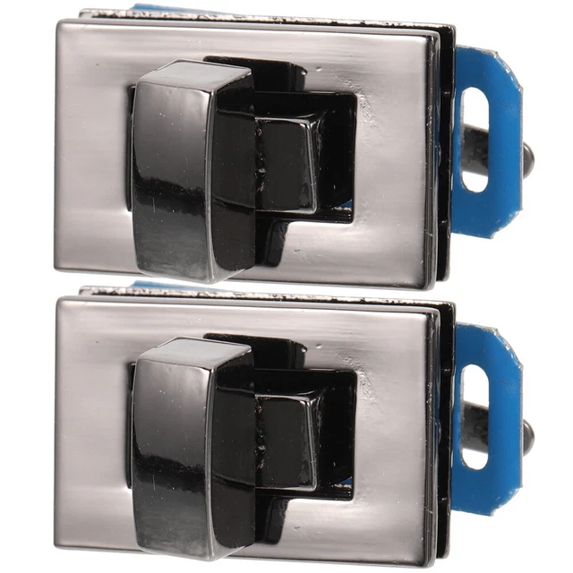 2 piezas hebillas enchufables embrague bloqueos cerradura de accesorios bolso