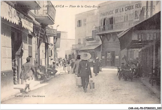 CAR-AALP8-MAROC-0671 - Casablanca-Place de la Croix-Rouge