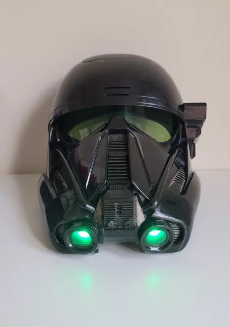 STAR WARS : Rogue One Imperial Death Trooper Helmet Cosplay Light Up Mask Disney