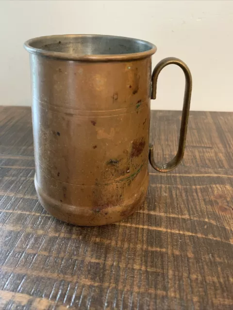 OLD DUTCH FINEST QUALITY SOLID COPPER Mug MADE IN PORTUGAL