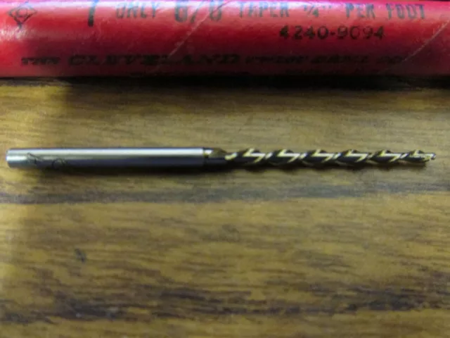 CLEVELAND Size 6/0 HIGH SPEED TAPER PIN MACHINE REAMER