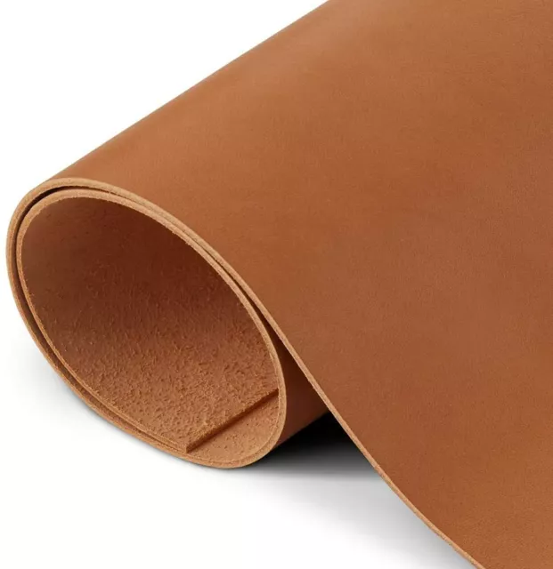 Leather Hide Vegetable Tanned Tooling Leather Cowhide Leather 2.0mm Sheet