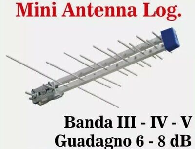 Camper Antenna Digitale Terrestre Per Camper Mini Da Viaggio TV FULL HD 12 Elementi 