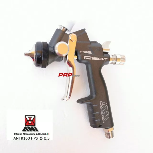 Ani R160/T Hps 0.5 Mini Aerografo Pistola A Spruzzo Verniciatura ex Ani R150/T